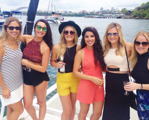 Sydney Harbour Hens Party on Rockfish