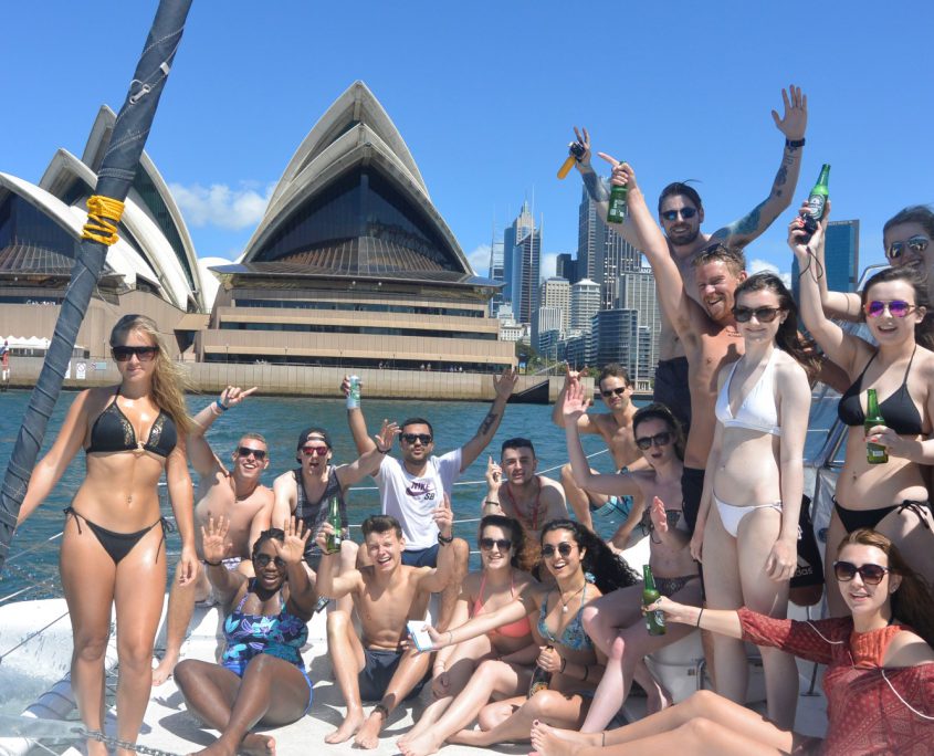 Birthday Party Cruise on Rockfish Catamaran