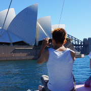 Cruise past Sydney Opera House on Rockfish Catamarans