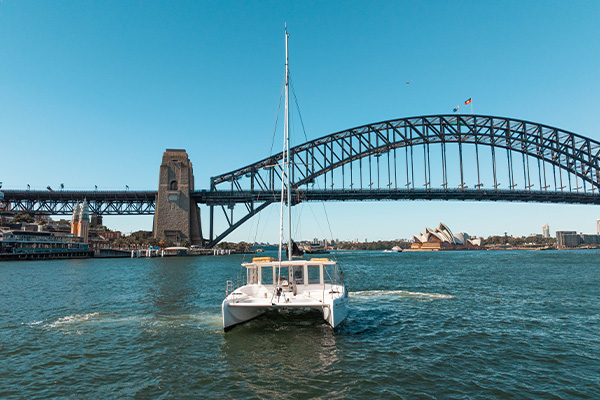 Rockfish Charters Rockfish 3 Boat Catamaran Hire Sydney Harbour Bridge